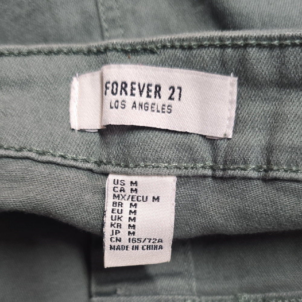 Forever 21 Green Mini Pencil Skirt Casual - Picture 9 of 9